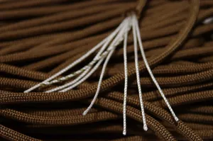 8 Strand 550 Paracord - Coyote Brown - 100' Hank