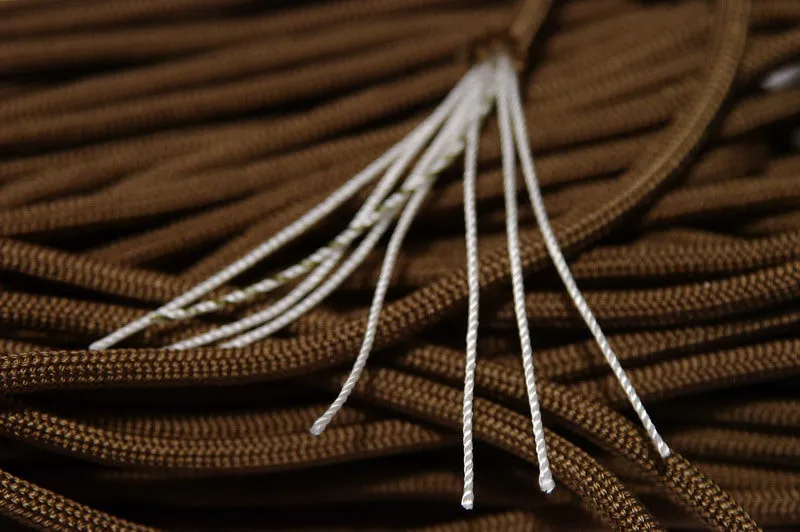 8 Strand 550 Paracord - Coyote Brown - 100' Hank