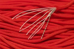 8 Strand 550 Paracord - Orange - 100' Hank