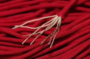 8 Strand 550 Paracord - Red- 300' Spool