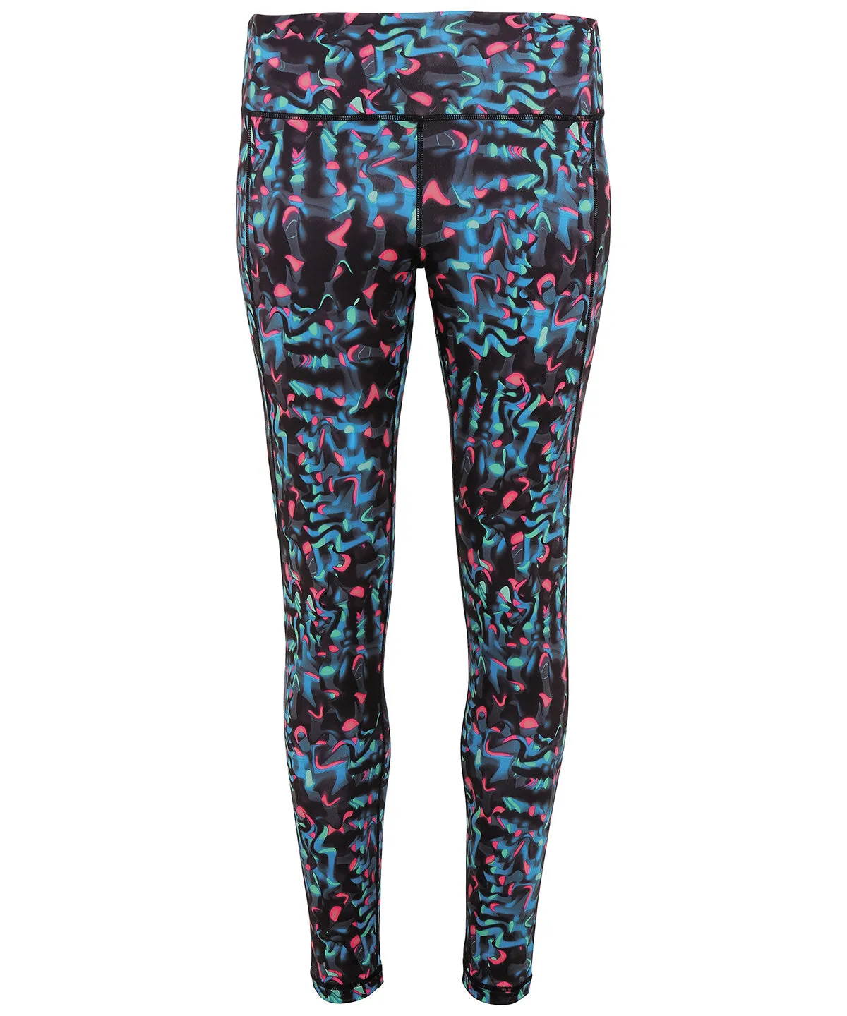 Neon Marine - Women's TriDri® performance neon marine leggings full-length