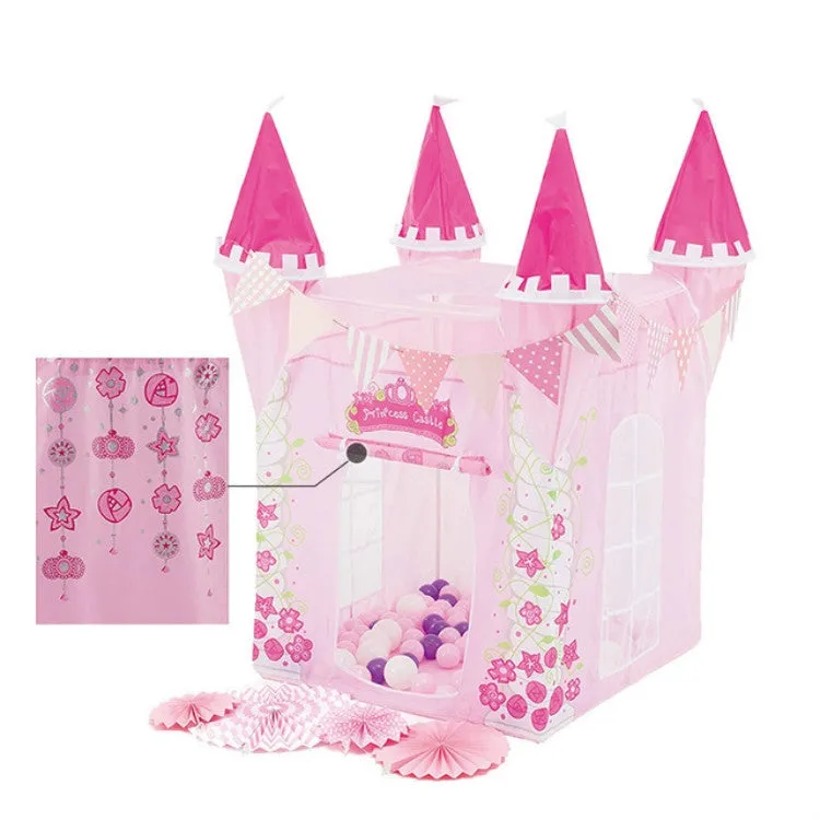 Princess Castle Game House Crown Folding Tent