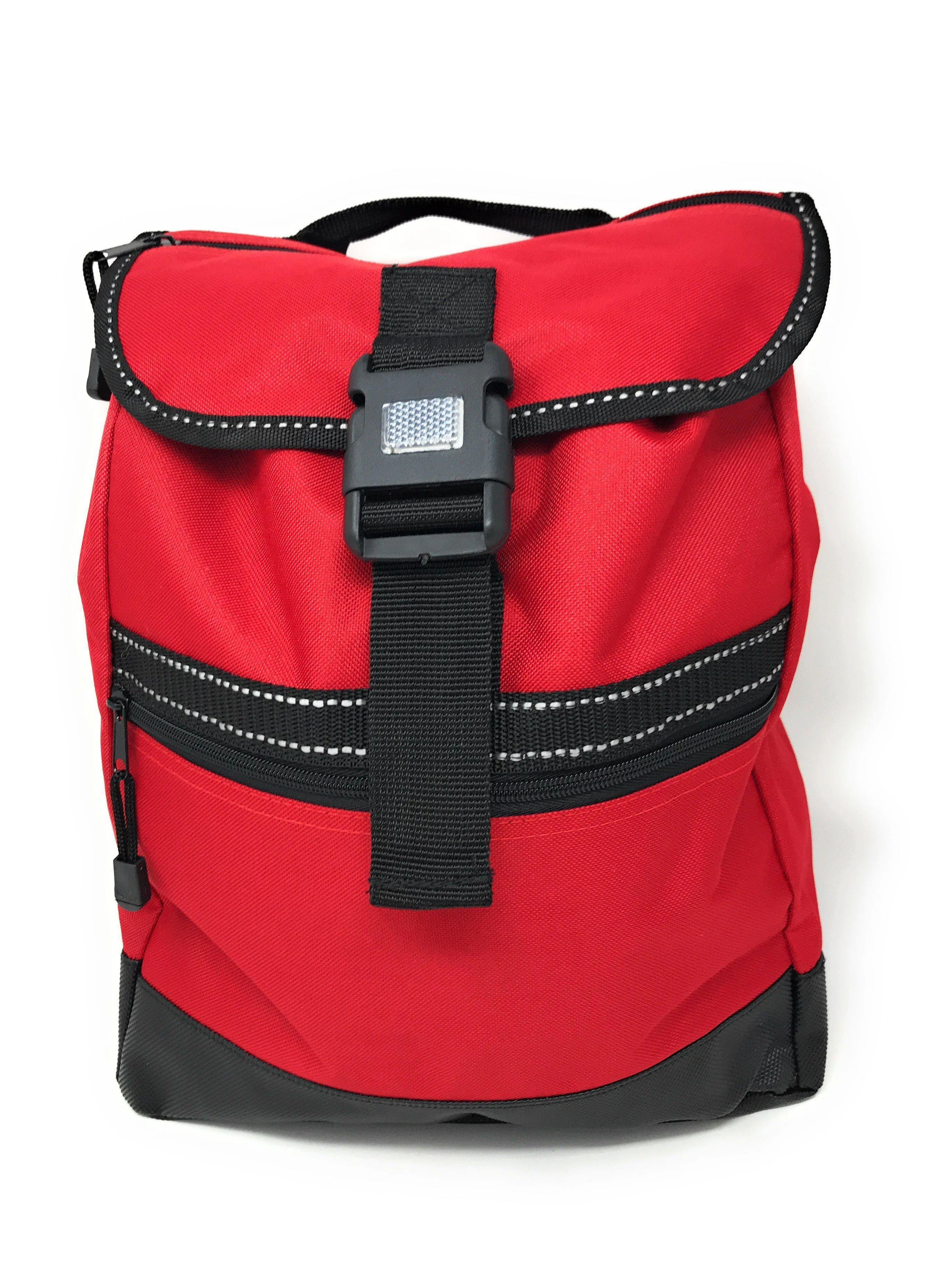Reflective Backpack Rucksack Bags Drawstrings School Books Travel Work 12 x14inch