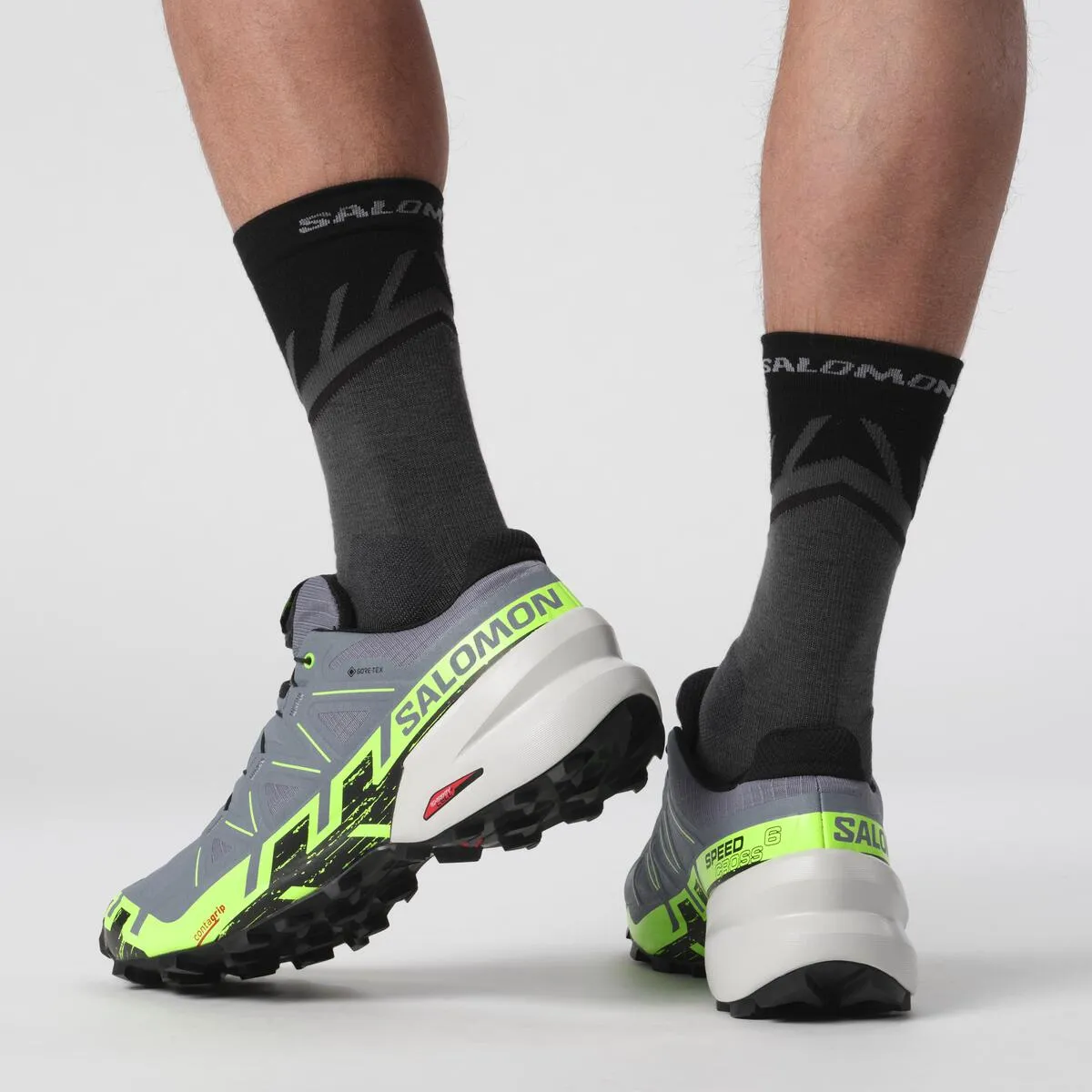 SALOMON SHOES SPEEDCROSS 6 GTX Flint/Grgeck