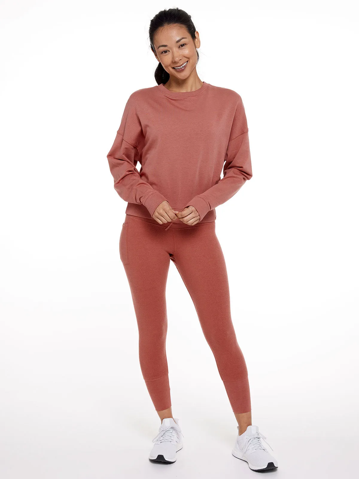 Studio 7/8 Rib Legging