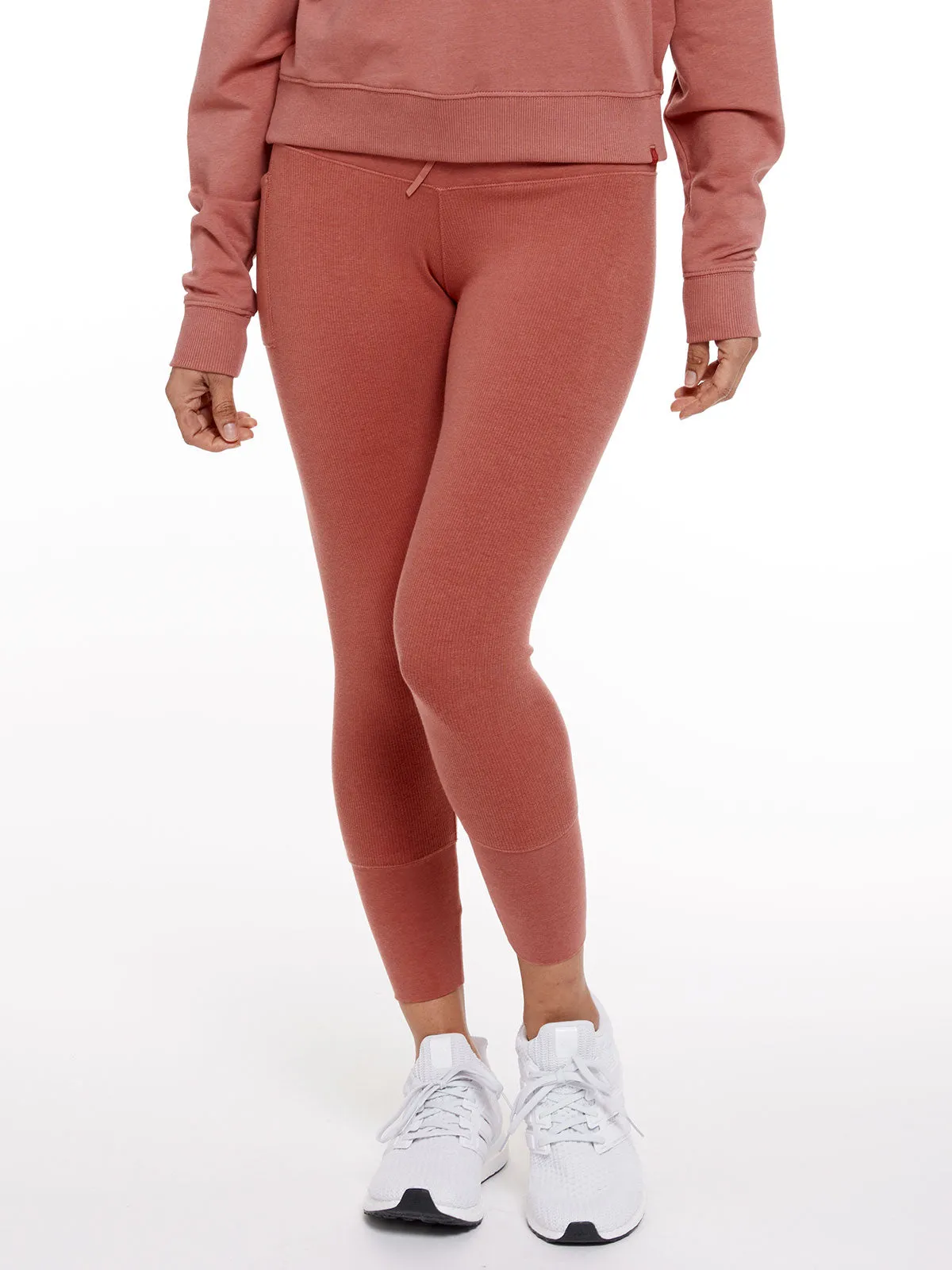 Studio 7/8 Rib Legging